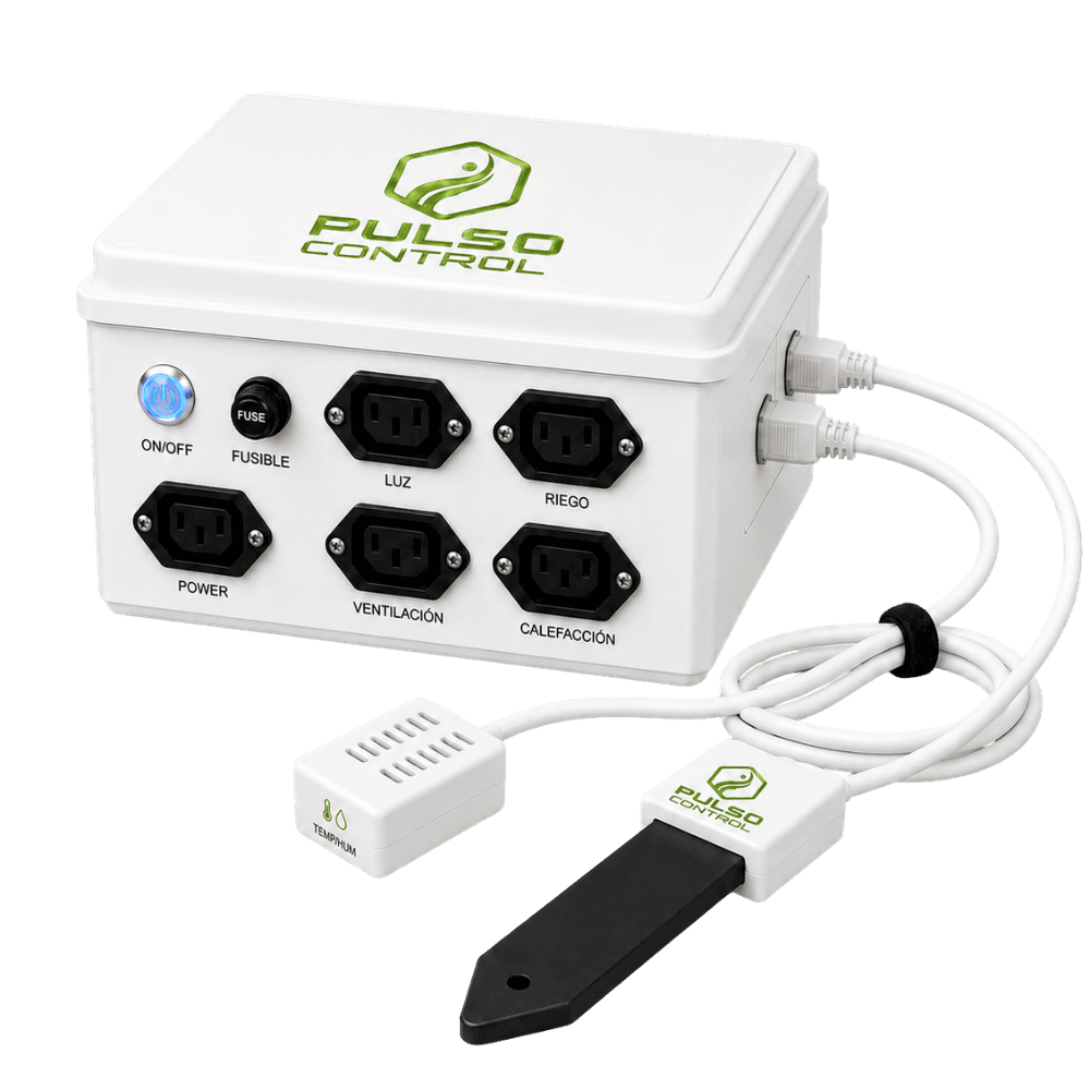 Equipo Pulso Control Grow con sensores para automatizacion de cultivo